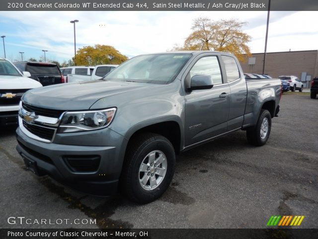 2020 Chevrolet Colorado WT Extended Cab 4x4 in Satin Steel Metallic