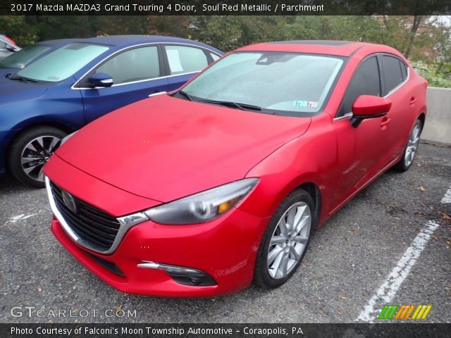 2017 Mazda MAZDA3 Grand Touring 4 Door in Soul Red Metallic