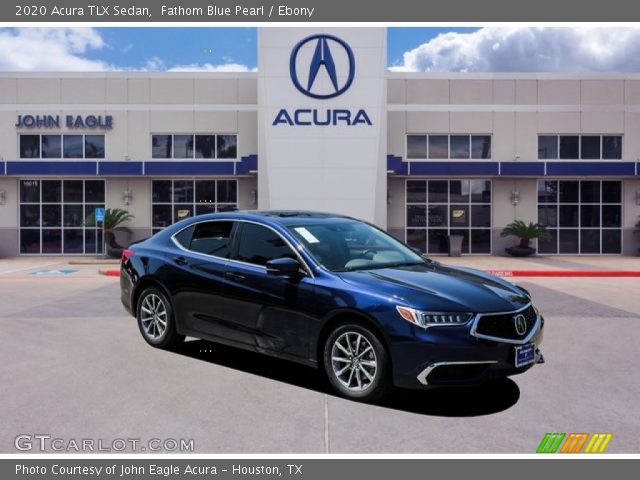 2020 Acura TLX Sedan in Fathom Blue Pearl
