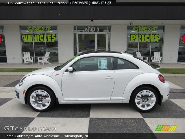 2019 Volkswagen Beetle Final Edition in Pure White
