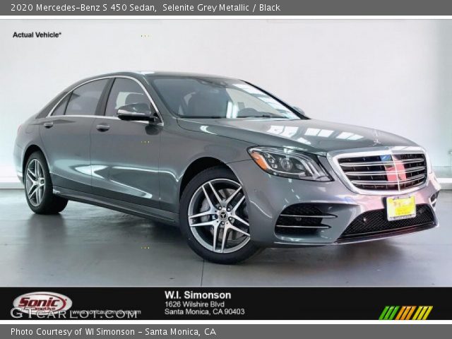 2020 Mercedes-Benz S 450 Sedan in Selenite Grey Metallic