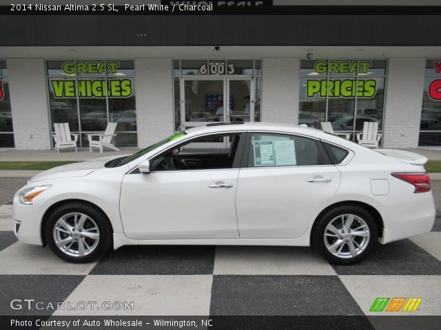 2014 Nissan Altima 2.5 SL in Pearl White