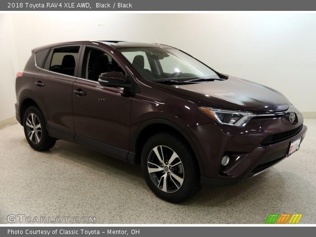 2018 Toyota RAV4 XLE AWD in Black