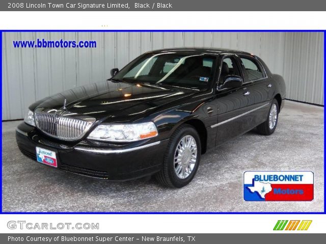 2008 Lincoln Town Car Signature Limited in Black