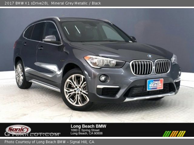 2017 BMW X1 sDrive28i in Mineral Grey Metallic