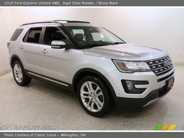 2016 Ford Explorer Limited 4WD in Ingot Silver Metallic