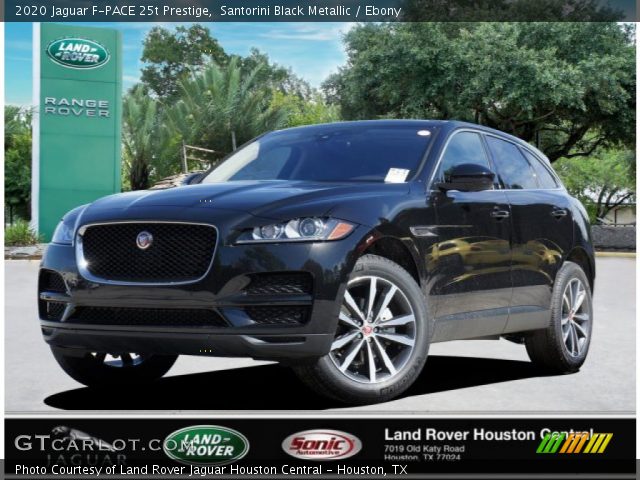 2020 Jaguar F-PACE 25t Prestige in Santorini Black Metallic