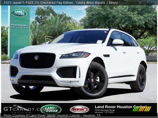 2020 Jaguar F-PACE 25t Checkered Flag Edition in Yulong White Metallic