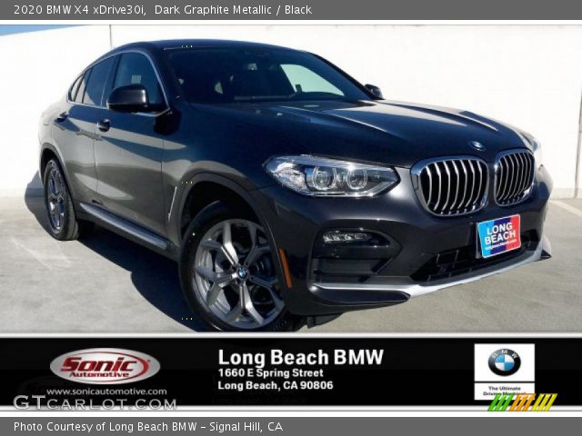 2020 BMW X4 xDrive30i in Dark Graphite Metallic