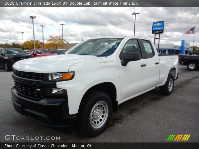 2020 Chevrolet Silverado 1500 WT Double Cab in Summit White