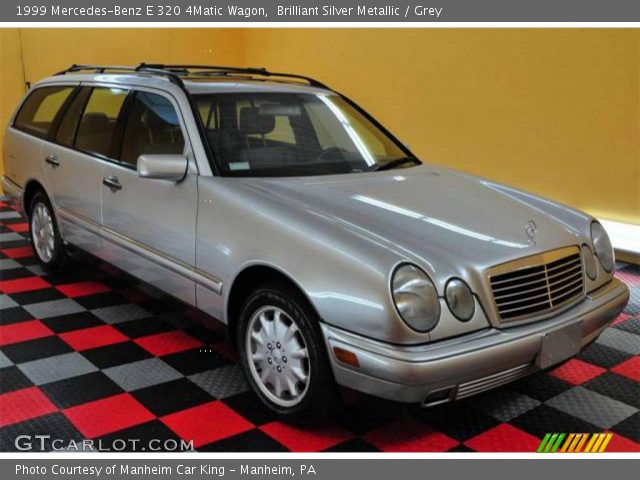 1999 Mercedes-Benz E 320 4Matic Wagon in Brilliant Silver Metallic