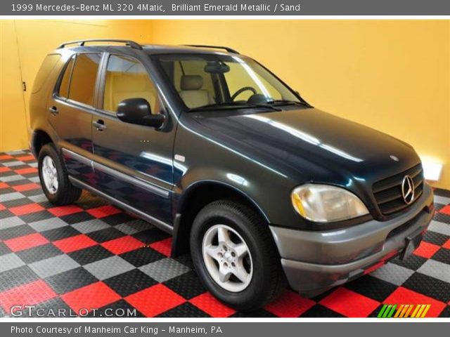 1999 Mercedes-Benz ML 320 4Matic in Brilliant Emerald Metallic