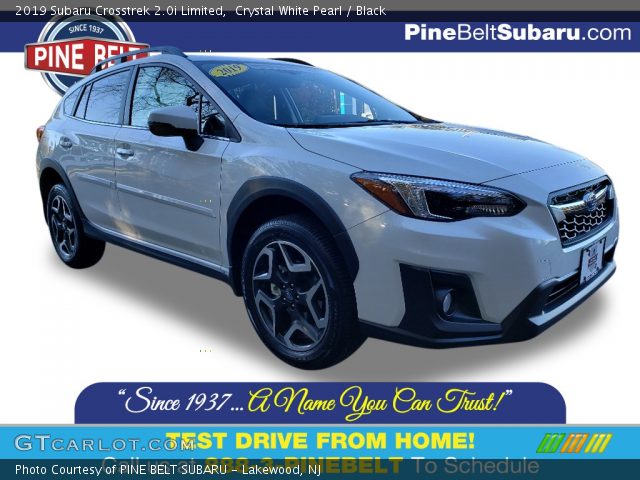 2019 Subaru Crosstrek 2.0i Limited in Crystal White Pearl