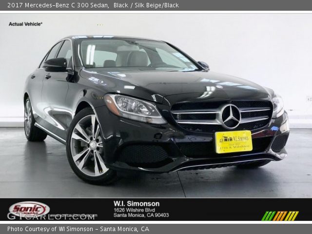 2017 Mercedes-Benz C 300 Sedan in Black