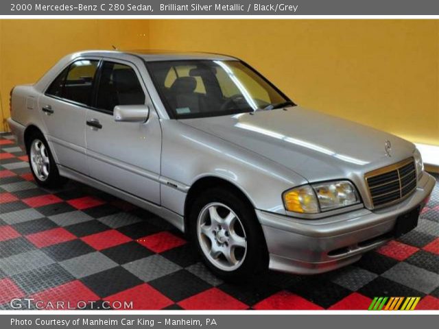 2000 Mercedes-Benz C 280 Sedan in Brilliant Silver Metallic