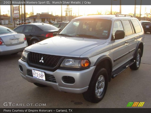 2003 Mitsubishi Montero Sport ES in Munich Silver Metallic