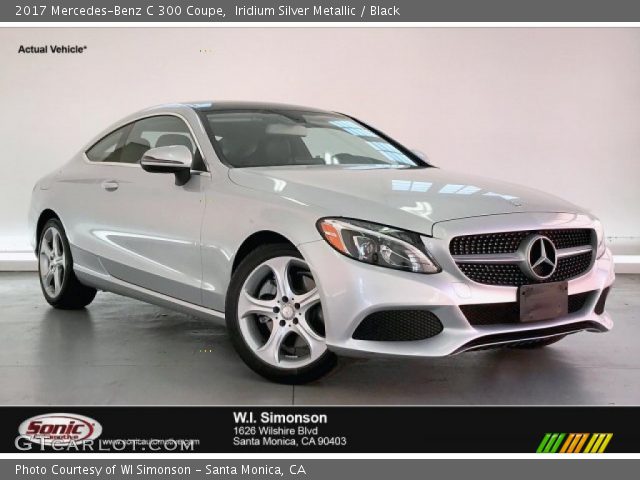 2017 Mercedes-Benz C 300 Coupe in Iridium Silver Metallic