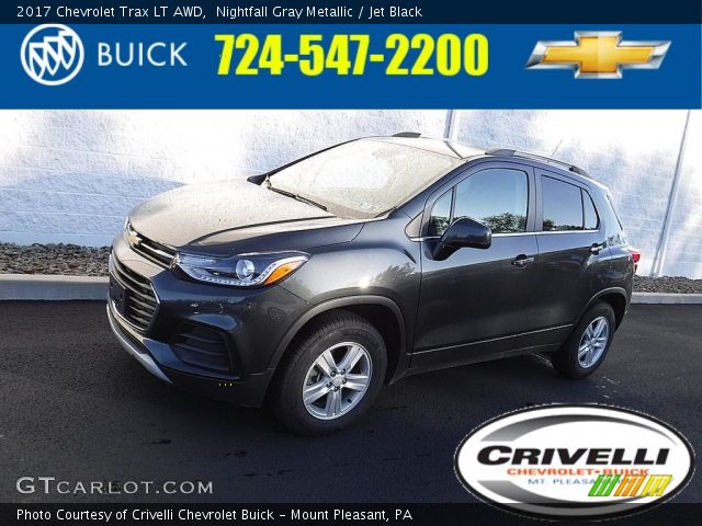 2017 Chevrolet Trax LT AWD in Nightfall Gray Metallic