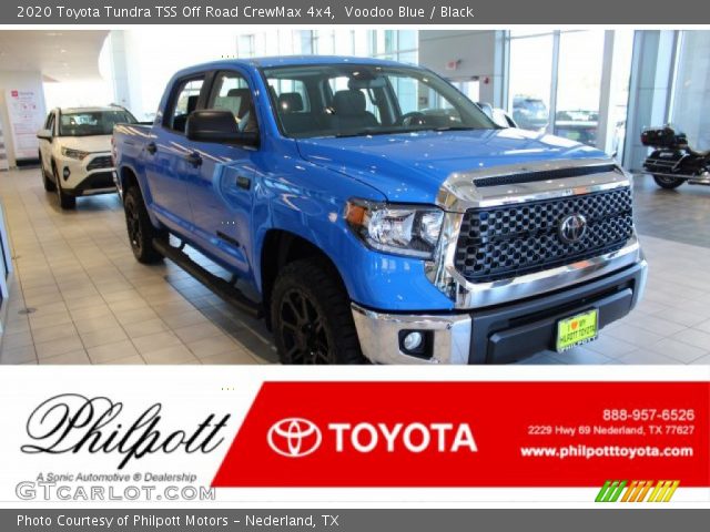 2020 Toyota Tundra TSS Off Road CrewMax 4x4 in Voodoo Blue