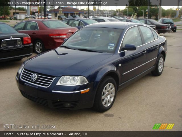 2001 Volkswagen Passat GLS Sedan in Indigo Blue Pearl