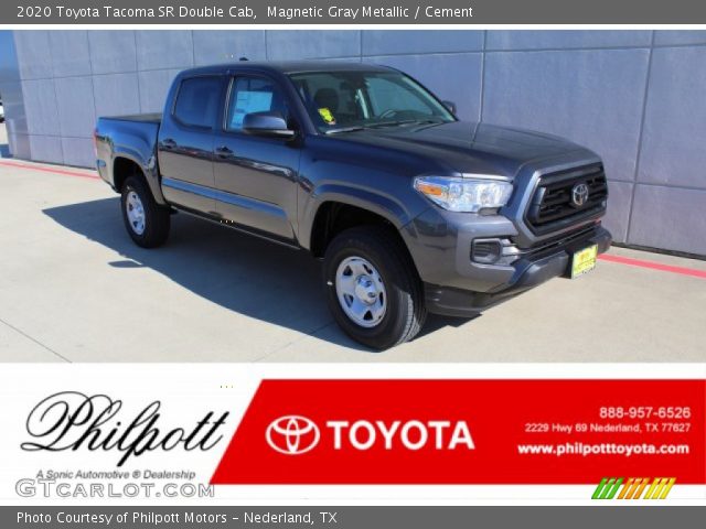 2020 Toyota Tacoma SR Double Cab in Magnetic Gray Metallic