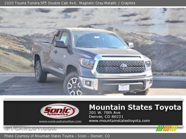 2020 Toyota Tundra SR5 Double Cab 4x4 in Magnetic Gray Metallic