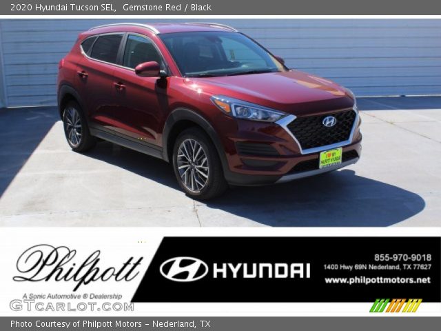 2020 Hyundai Tucson SEL in Gemstone Red