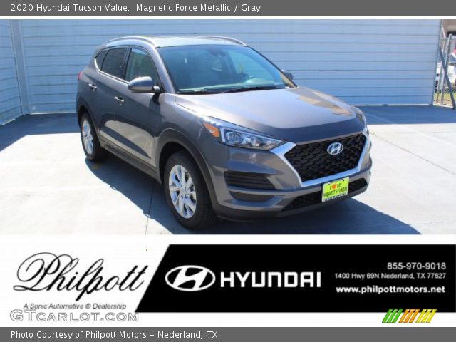 2020 Hyundai Tucson Value in Magnetic Force Metallic