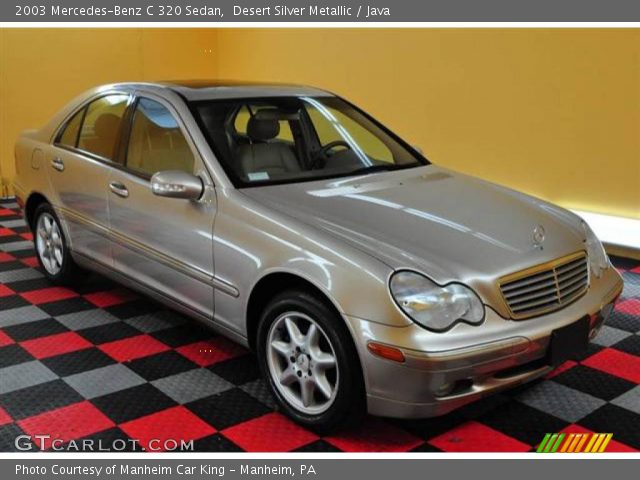 2003 Mercedes-Benz C 320 Sedan in Desert Silver Metallic