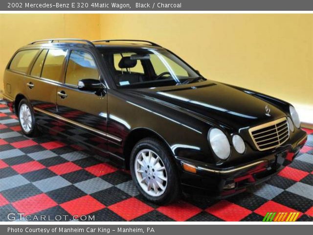 2002 Mercedes-Benz E 320 4Matic Wagon in Black