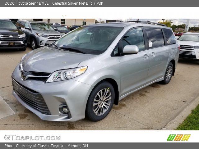 2020 Toyota Sienna XLE in Celestial Silver Metallic