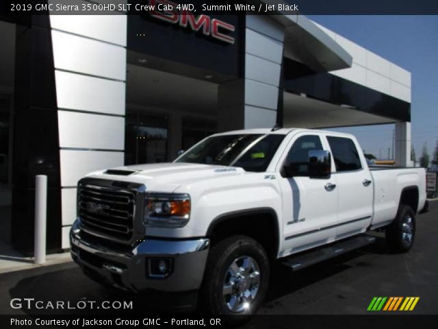 2019 GMC Sierra 3500HD SLT Crew Cab 4WD in Summit White