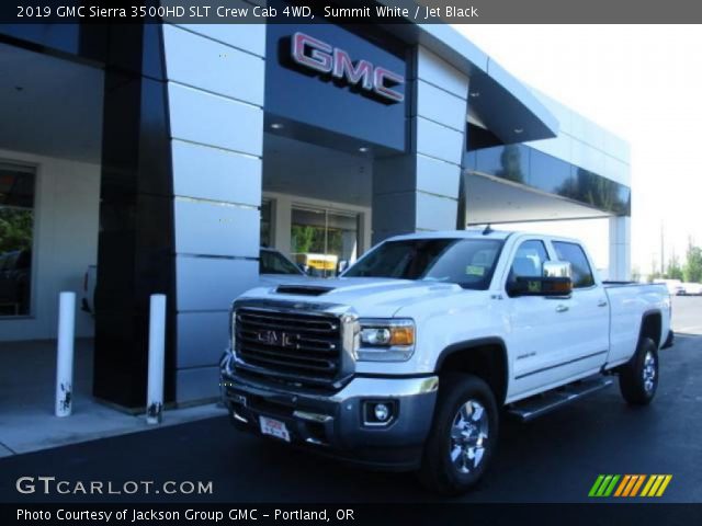 2019 GMC Sierra 3500HD SLT Crew Cab 4WD in Summit White
