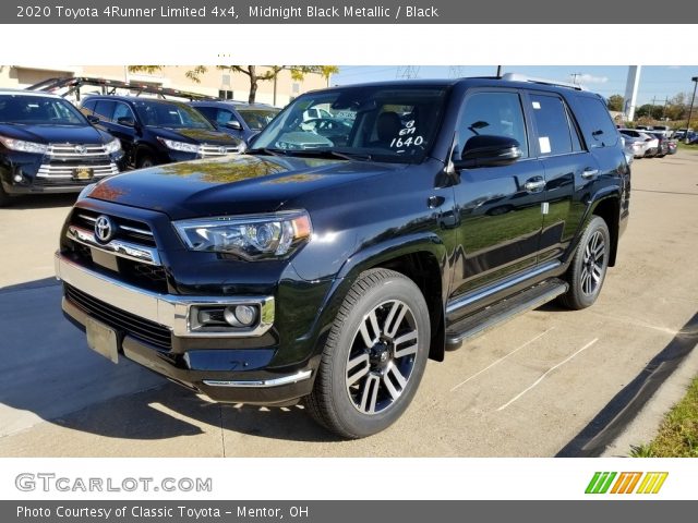 2020 Toyota 4Runner Limited 4x4 in Midnight Black Metallic