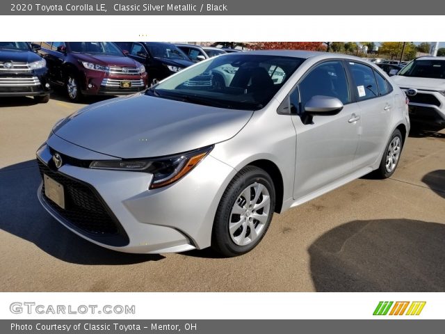 2020 Toyota Corolla LE in Classic Silver Metallic