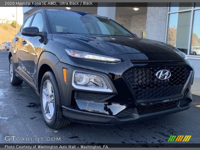 2020 Hyundai Kona SE AWD in Ultra Black