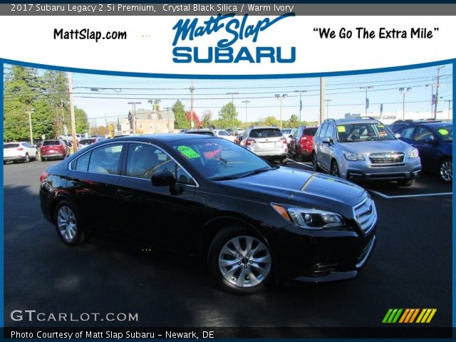 2017 Subaru Legacy 2.5i Premium in Crystal Black Silica