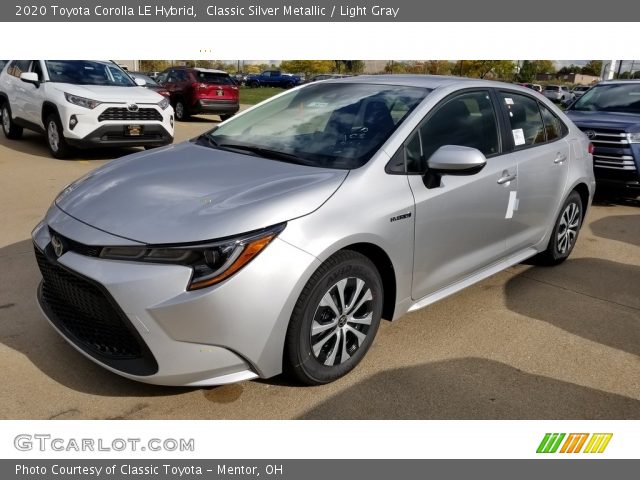 2020 Toyota Corolla LE Hybrid in Classic Silver Metallic