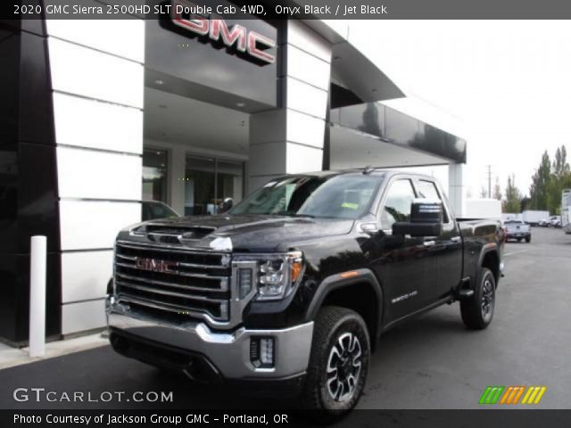 2020 GMC Sierra 2500HD SLT Double Cab 4WD in Onyx Black