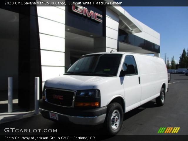 2020 GMC Savana Van 3500 Cargo in Summit White