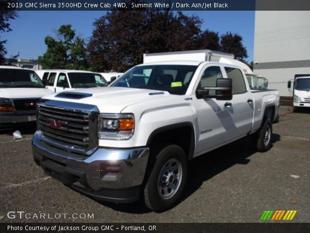 2019 GMC Sierra 3500HD Crew Cab 4WD in Summit White