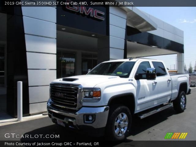 2019 GMC Sierra 3500HD SLT Crew Cab 4WD in Summit White