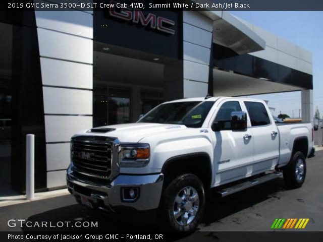2019 GMC Sierra 3500HD SLT Crew Cab 4WD in Summit White