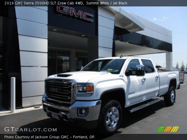 2019 GMC Sierra 3500HD SLT Crew Cab 4WD in Summit White