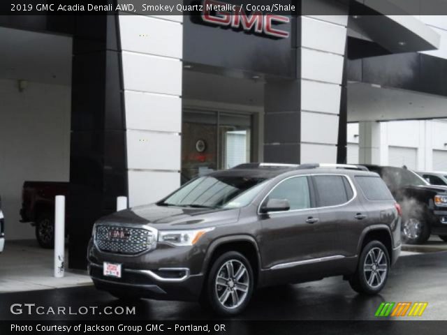 2019 GMC Acadia Denali AWD in Smokey Quartz Metallic