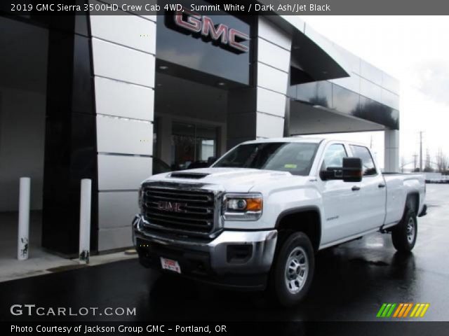 2019 GMC Sierra 3500HD Crew Cab 4WD in Summit White