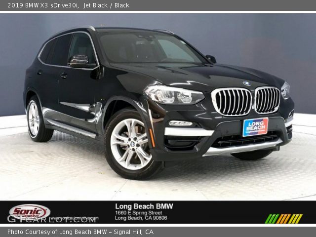 2019 BMW X3 sDrive30i in Jet Black