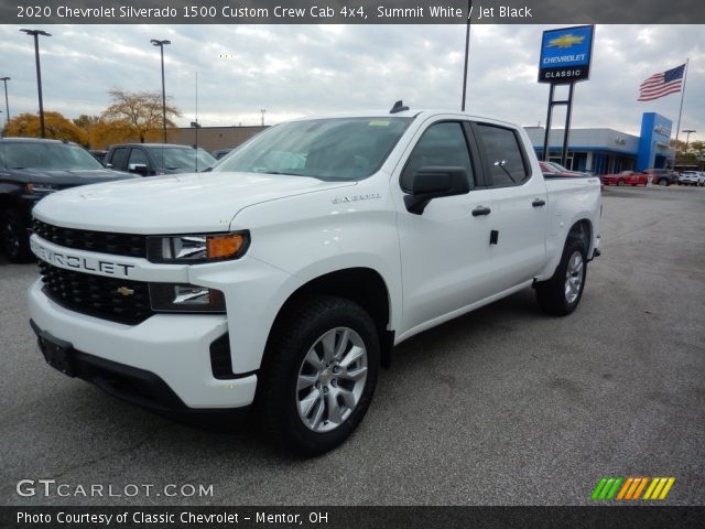 2020 Chevrolet Silverado 1500 Custom Crew Cab 4x4 in Summit White