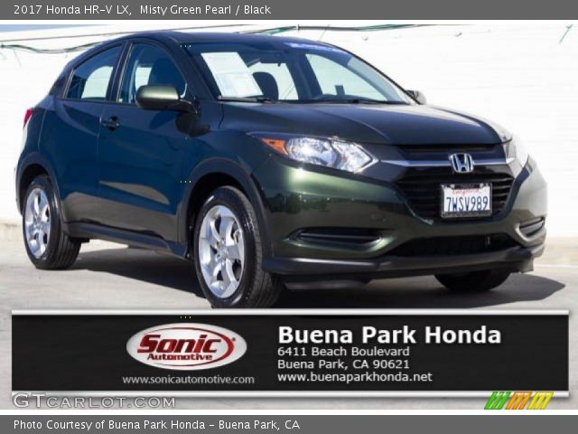 2017 Honda HR-V LX in Misty Green Pearl