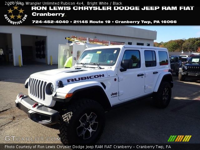 2020 Jeep Wrangler Unlimited Rubicon 4x4 in Bright White